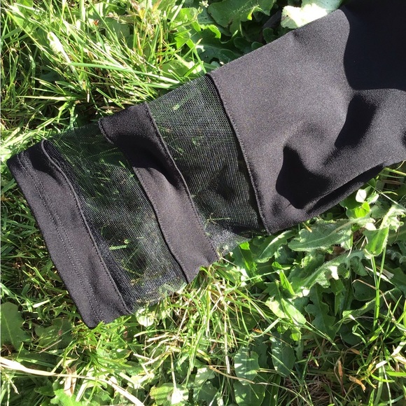 IC COLLECTION by Connie K Black Ity Mesh Dress Stretchy Classic Minimalist Sz S - Picture 3 of 6